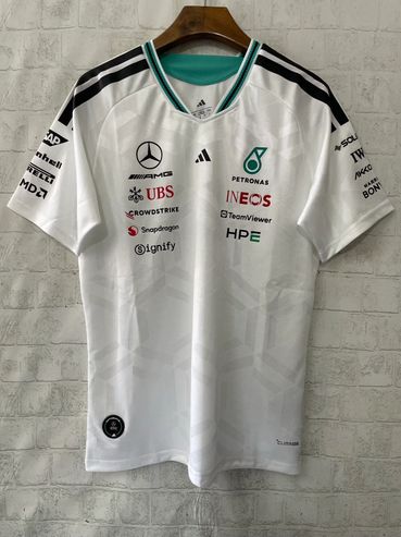 Mercedes AMG Petronas F1 Racing White Team T-Shirt - 2026