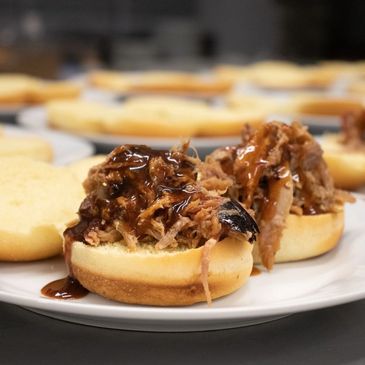 Hank Daddy's BBQ catering stocks craft service tables across Toronto for TV and film productions.