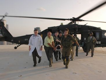 Helipad landing, military, injuries, PTSD, helicopter, rooftop, air force, medical first responders
