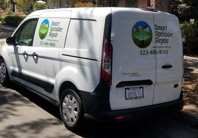 Smart Sprinkler Repair Service Van