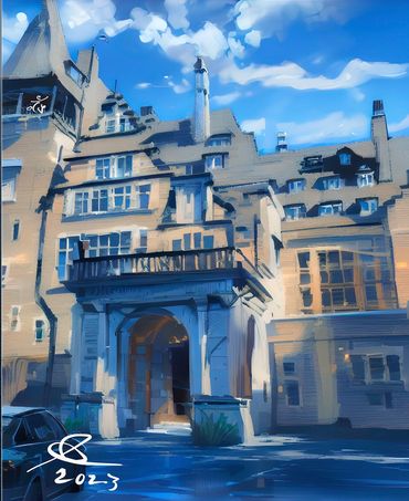 The Euro House
Pastel Painting I did this year.