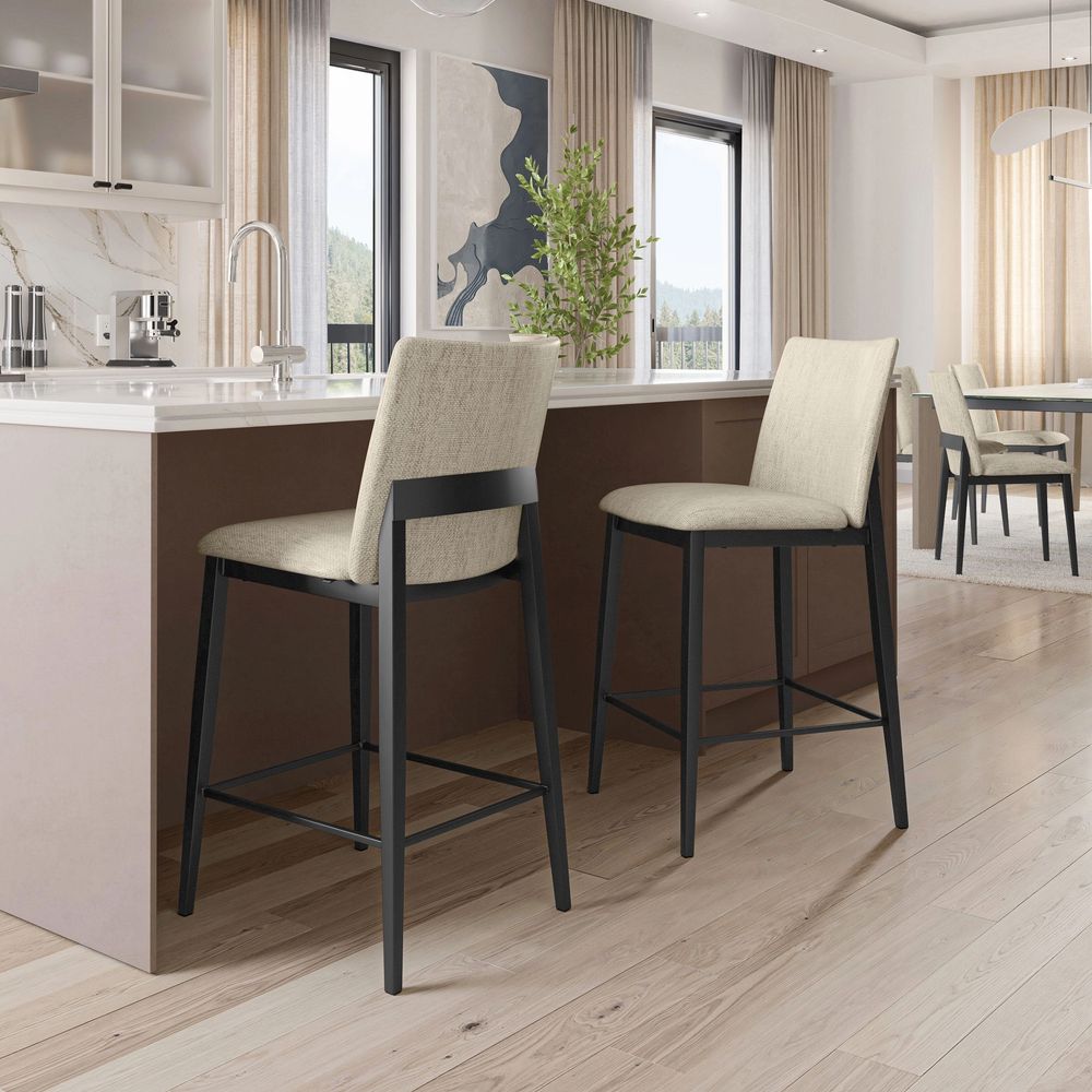 Amisco Furniture Charlotte Stationary Counter Stool