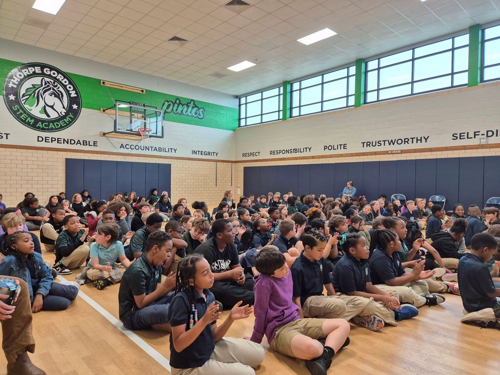 Blues In The Schools  Jefferson City  STEM Academy. 
Ron Roskowski and Big George Brock, Jr.