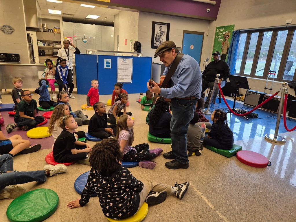 March 2025 Blues In The Schools JC Boy's & Girl's Club.
Ron Roskowski and Big George Brock, Jr. .