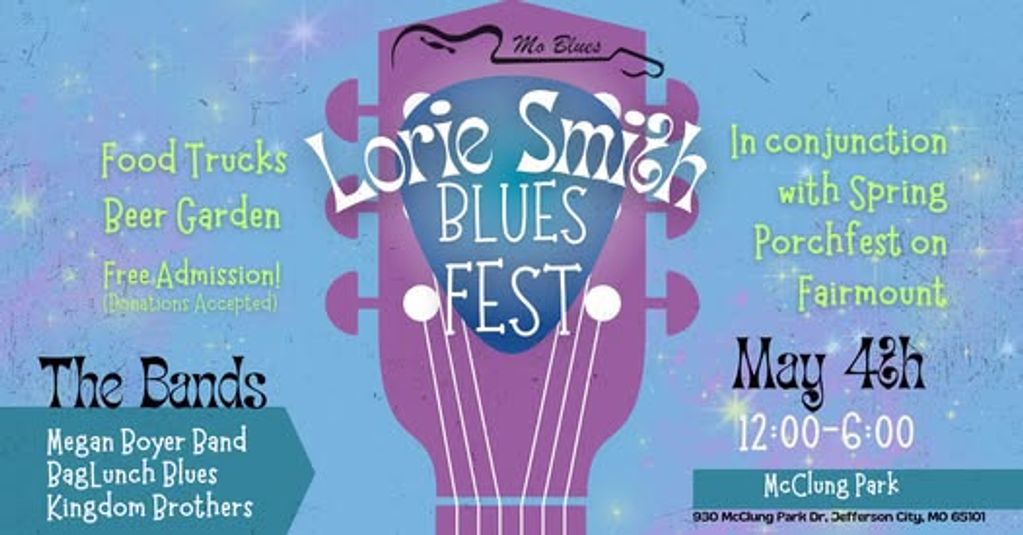 Lorie Smith Blues Fest flyer 2025