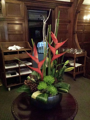 Heliconia arrangement