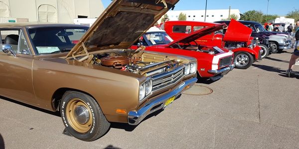 1969 Plymouth Belvedere at the Good-guys Car Show.