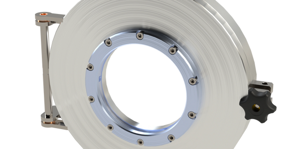 Load lock fast entry door with window