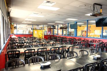 inside view of My Buddies Pizza restaurant