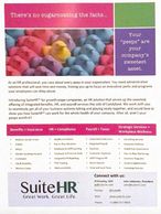 A corporate benefits/insurance client was looking for a marketing piece to hhdifferentiate their se