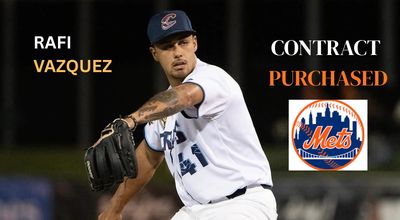 Rafi Vazquez contract purchased by Mets.