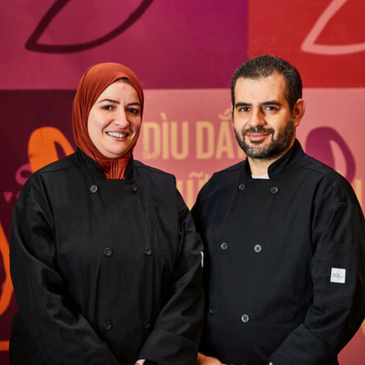 Wafa (left) & Mounir (right), KAYMA