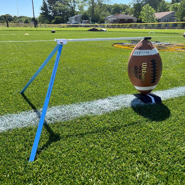 Football kicker set up