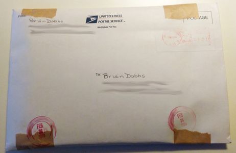 Envelope Dated February 26, 1999