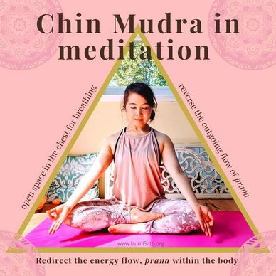 Chin Mudra in Meditation