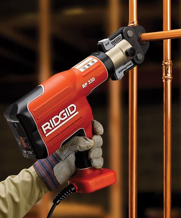 Ridgid cordless pressing tool