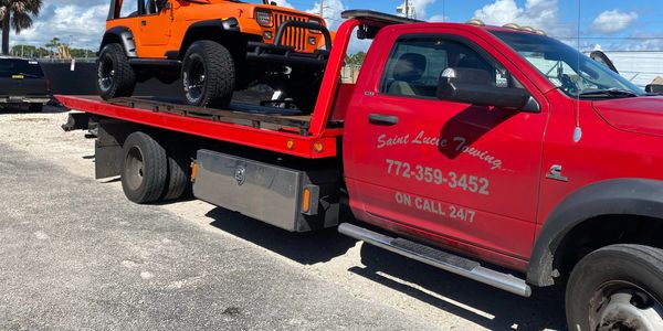 Towing service St Lucie, Port St Lucie Towing, Winch Outs , Roadside assistance