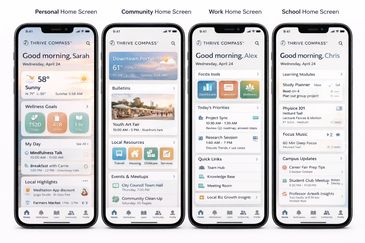 Thrive Compass your style your way for self, community, work, and school.
