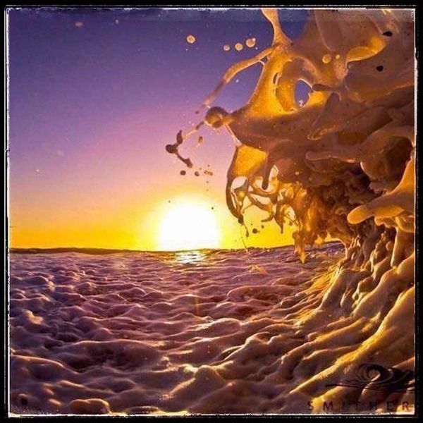 This is a beautiful photo of some surfing, not in Pavones but just as nice