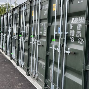 container doors and locks