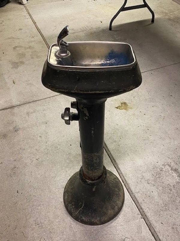 A customer had an idea and an old fountain. With a little imagination and planning we made it into a