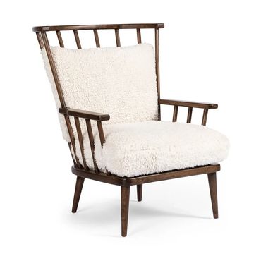 The Graham Chair. A modern twist on a classic style. By Four Hands.