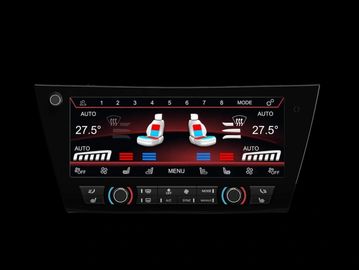 Car climate control system with heated and cooled seat settings.