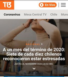 Entrevista a Directora OSM Chile Danae Cerda en T13