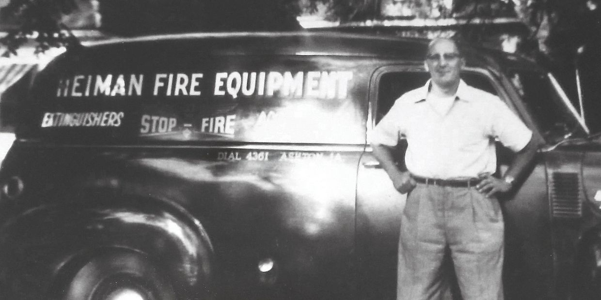 Jack Heiman Founder of Heiman Fire Equipment 1947