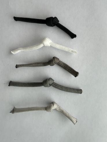 Grey, Black, White
