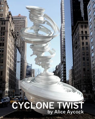 "Cyclone Twist" by Alice Aycock, 2013.
Fabrication and installation by EES Design Studio.
