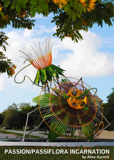 "Passion/Passiflora Incarnation" by Alice Aycock.
Fabrication and installation by EES Design Studio.