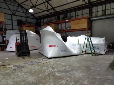 "Texas Twister" by Alice Aycock.
Fabrication and installation by EES Design Studio.