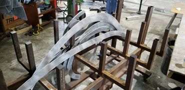 "Twister Grande (Tall)" by Alice Aycock.
Fabrication and installation by EES Design Studio.