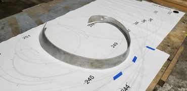 "Twister Grande (Tall)" by Alice Aycock.
Fabrication and installation by EES Design Studio.