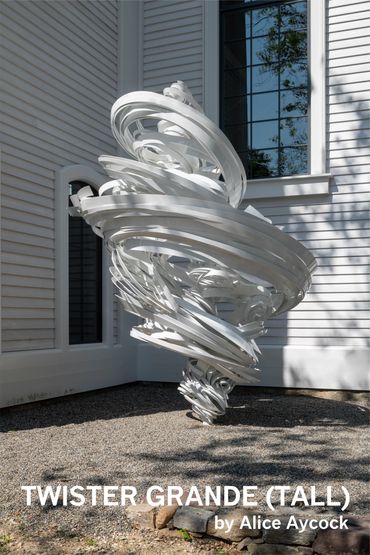 "Twister Grande (Tall)" by Alice Aycock.
Fabrication and installation by EES Design Studio.