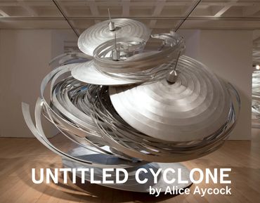 "Untitled Cyclone" by Alice Aycock.
Fabrication and installation by EES Design Studio.