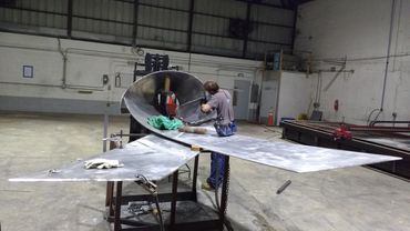 "AutoNation Ribbon" for Bombshell Productions, in Fort Lauderdale Beach, Florida, US.