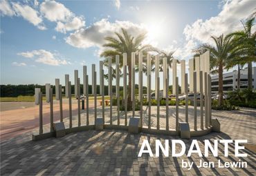 "Andante" by Jen Lewin in Doral, Florida, US
Sculpture Fabrication (PC: Jen Lewin Studio)