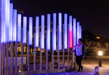 "Andante" by Jen Lewin in Doral, Florida, US
Sculpture Fabrication (PC: Jen Lewin Studio)