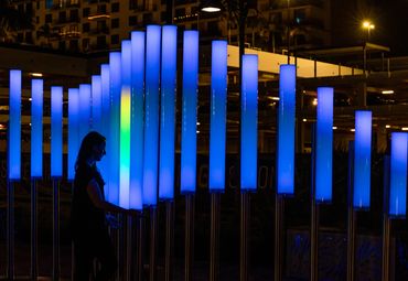 "Andante" by Jen Lewin in Doral, Florida, US
Sculpture Fabrication (PC: Jen Lewin Studio)