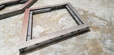 "Euclid" by Jen Lewin in Norwalk, Connecticut, US
Metal Frame Fabrication by EES Design Studio.