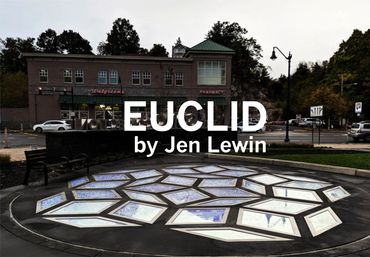 "Euclid" by Jen Lewin in Norwalk, Connecticut, US
Metal Frame Fabrication (PC: Jen Lewin Studio)