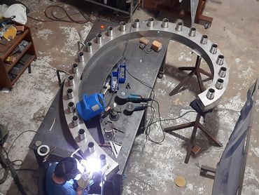 "Helix" by Jen Lewin in Doral, Florida, US
Sculpture Fabrication (PC: EES Design Studio)