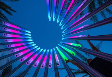 "Helix" by Jen Lewin in Doral, Florida, US
Sculpture Fabrication (PC: Jen Lewin Studio)