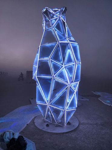 "Ursa Minor" by Jen Lewin at Burning Man, Black Rock Desert, Nevada, US, 2022