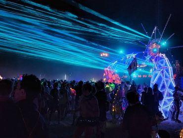 "Ursa Minor" by Jen Lewin at Burning Man, Black Rock Desert, Nevada, US, 2022