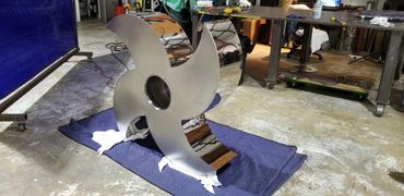 "Reflections" by Ralfonso in Boynton Beach, Florida, US
Sculpture Fabrication by EES Design Studio