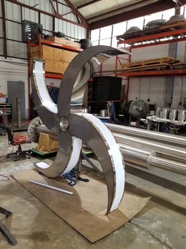 "Reflections" by Ralfonso in Boynton Beach, Florida, US
Sculpture Fabrication by EES Design Studio