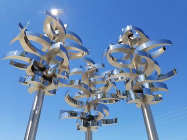 "Reflections" by Ralfonso in Boynton Beach, Florida, US
Sculpture Fabrication by EES Design Studio